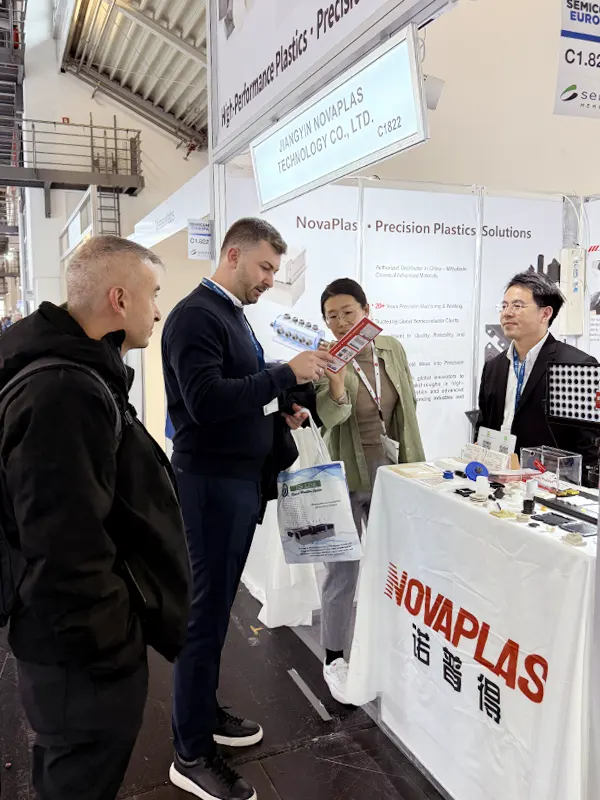 NOVAPLAS Showcases at SEMICON Europa 2025, Engaging with Global Partners Together with Mitsubishi MCAM9