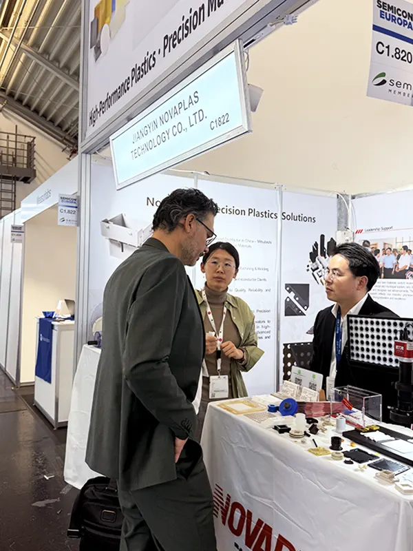 NOVAPLAS Showcases at SEMICON Europa 2025, Engaging with Global Partners Together with Mitsubishi MCAM13