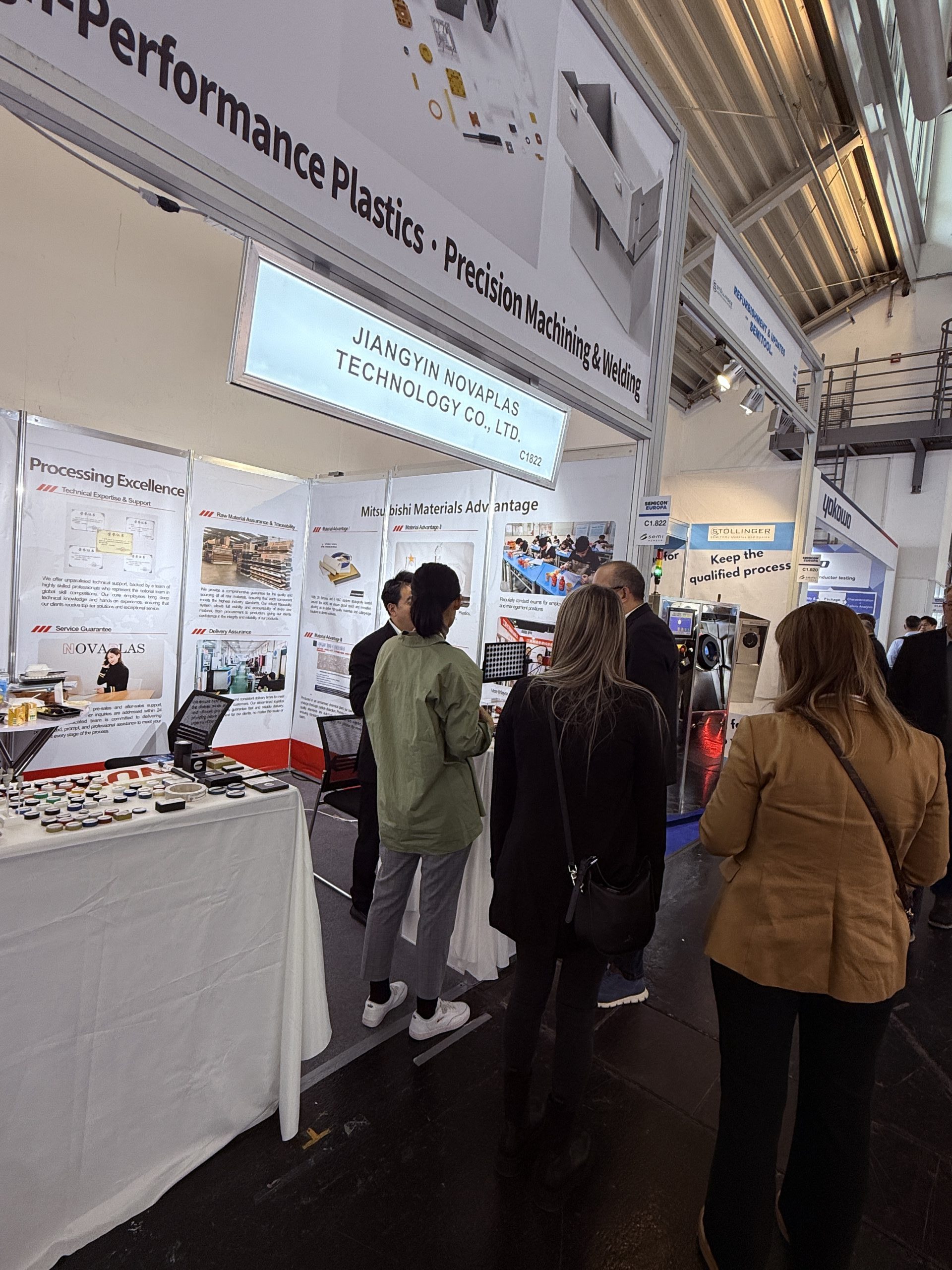 NOVAPLAS Showcases at SEMICON Europa 2025, Engaging with Global Partners Together with Mitsubishi MCAM25