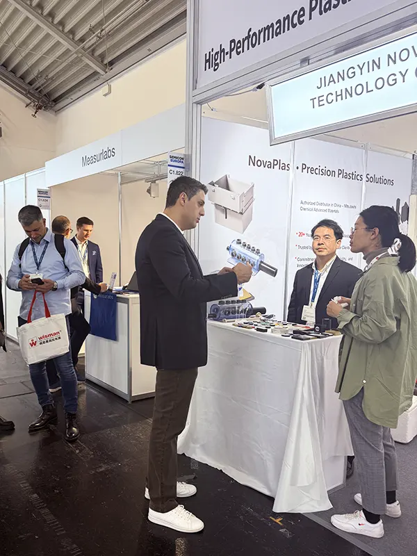 NOVAPLAS Showcases at SEMICON Europa 2025, Engaging with Global Partners Together with Mitsubishi MCAM11